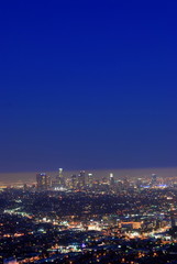 Fototapeta premium Night Los Angeles