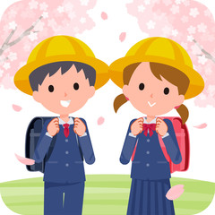 Spring event_cherry blossoms zoom kids