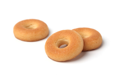 バタークッキー ビスケット お菓子 白背景