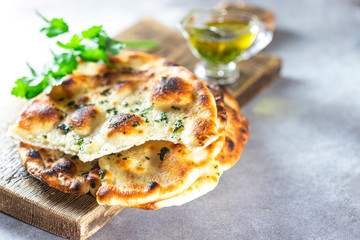Fresh tortilla Sourdough. Healthy food. Natural food.