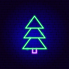 Pine Tree Neon Sign