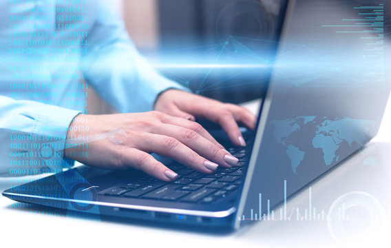 modern industry and the industrial revolution. The concept of doing business analysis and monitoring using artificial intelligence