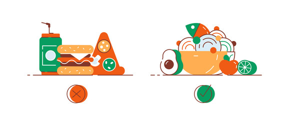 Useful diet choices. Choose foods