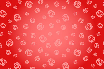 Vector abstract backgrounds with soft gradient and pattern with roses