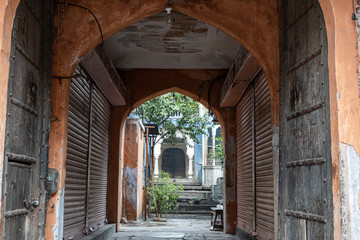 Fototapeta na wymiar jaipur city street view