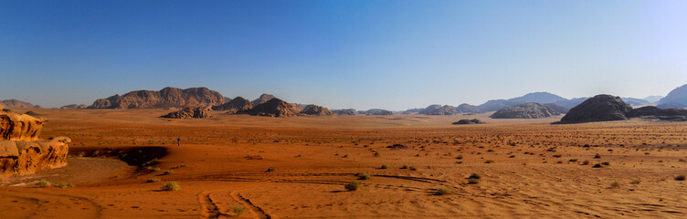 Fototapeta na wymiar Wadi Rum Desert