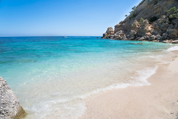 Fototapeta na wymiar Cala Mariolu beach, Sardinia, Italy