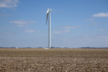 Broken Blade on a wind turbine