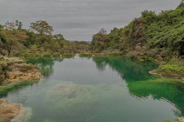 Landscape photo,(EL SALTO-EL MECO) san luis potosi Mexico, beautiful waterfall