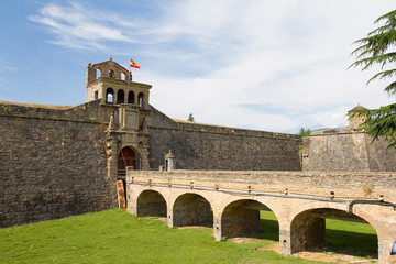 Fototapeta premium Citadel of Jaca, Aragon, Spain.