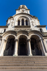 Obraz premium Cathedral Church Saint Alexander Nevski in Sofia, Bulgaria