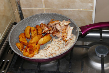 waste of food, increased food in the pot,