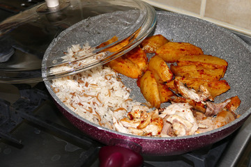 waste of food, increased food in the pot,