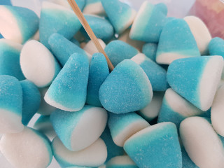 Close up of sugar sweets