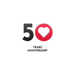 50 Years anniversary design