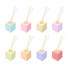 Air Freshener vector illustration set