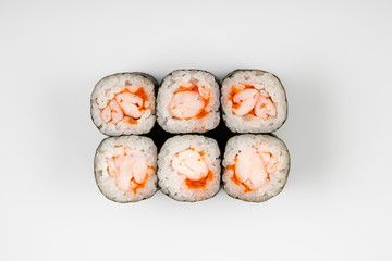  rolls top view on a light background9