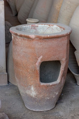 Italy, Pompeii, archaeological area, remains of the city buried by the eruption of ashes and rocks...