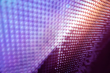 CloseUp LED blurred screen. LED soft focus background. abstract background ideal for design.