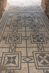 Italy, Pompeii, remains of the city buried by the eruption of ashes and lapilli of Vesuvius in 79.