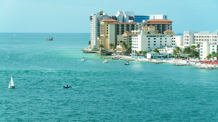 View on Clearwater Beach Florida