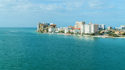 Blick auf Clearwater Beach Florida