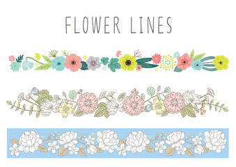 花手がきライン