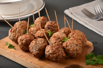 Italian meatball appetizer