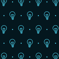 a pattern of flat design with dark background