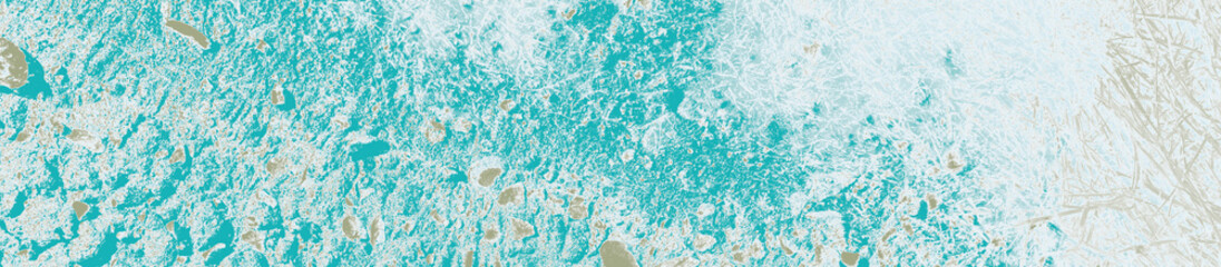 abstract turquoise, blue and khaki colors background for design