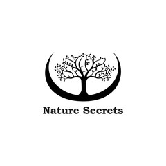 Obraz premium Nature Secrets Logo Vector Templates