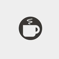 coffee cup icon vector illustration symbol for website and graphic design