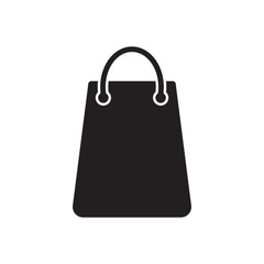 Shopping bag icon vector