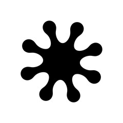 Coronavirus vector icon