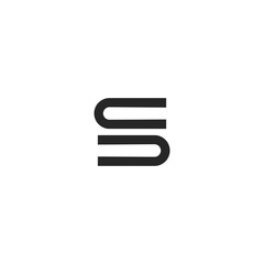 S Letter Logo Design Vector
