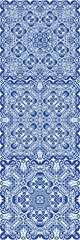 Ornamental azulejo portugal tiles decor.