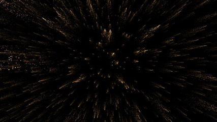 fireworks on night sky