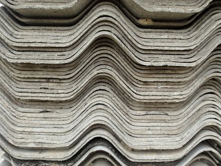 House roof tiles that are no longer used