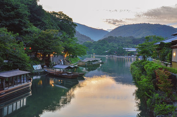 Obraz premium 京都の嵐山