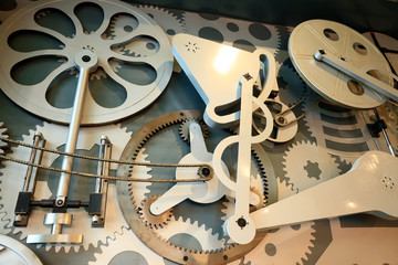 Gear on industrial equipment
