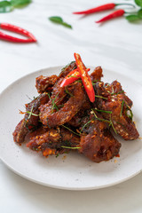 Stir Fried Catfish with Chili Paste