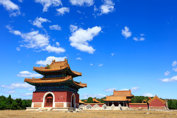China in the qing dynasty emperor mausoleum