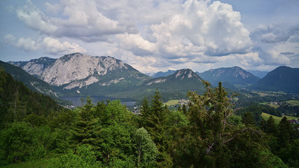 Fototapeta premium Blick ins Ausseer Land