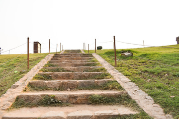 Stairs path in the park