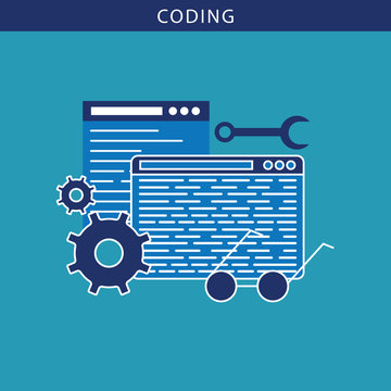 Coding, programming. SEO. Search engine optimization. App development, creation. Software, program code