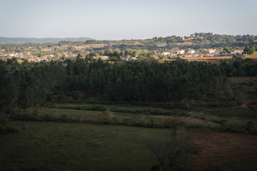 Landscape view over Vinales, Cuba. 