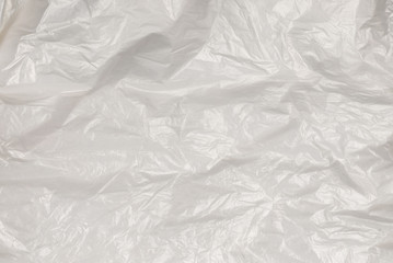 Plastic wihite background. Top view.