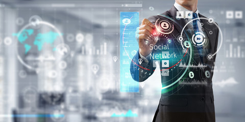 Media technologies for business. Mixed media