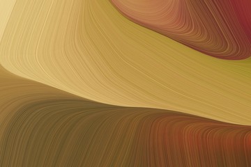 abstract clean and fluid lines and waves canvas design with pastel brown, peru and burly wood colors. art for sale. good wallpaper or canvas design