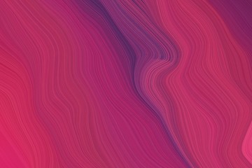 abstract fluid lines and waves and curves wallpaper design with moderate pink, old mauve and very dark magenta colors. art for sale. good wallpaper or canvas design